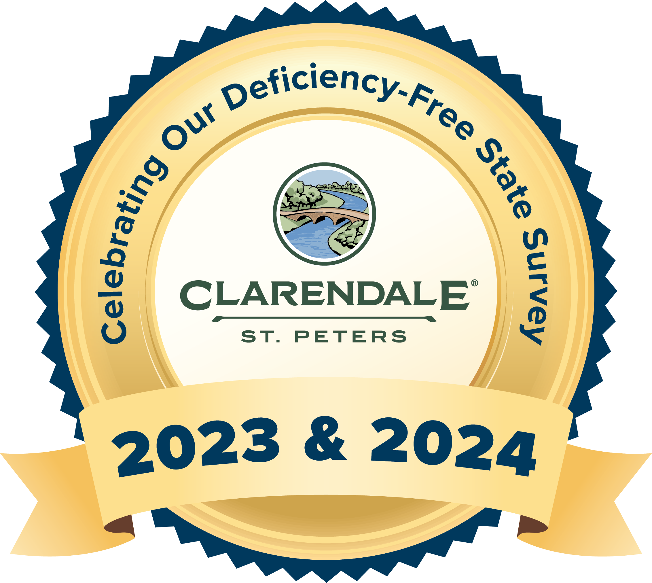 Celebrating Our Deficiency-Free State Survey, Clarendale of St. Peters