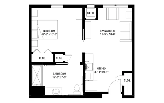 Peters floor plan